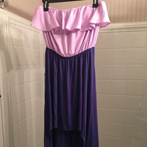 HiLow Strapless Urban Outfitters Dress